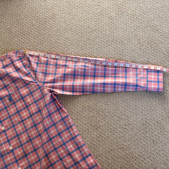 Johnnie-O Oscar Hangin Out button down shirt pink Large - Picture 8 of 11